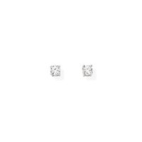 Earrings Amen Woman Lady in Silver Zircone ELPBB2 - ELPBB2